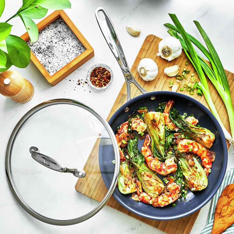 Non-Stick Frying Pan With Lid