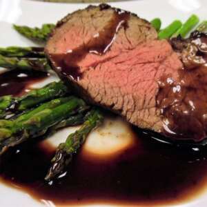 Pan Seared Espresso Crusted Chateau Briand 